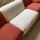 Fiandra modular sofa - Vico Magistretti - Cassina - red and white