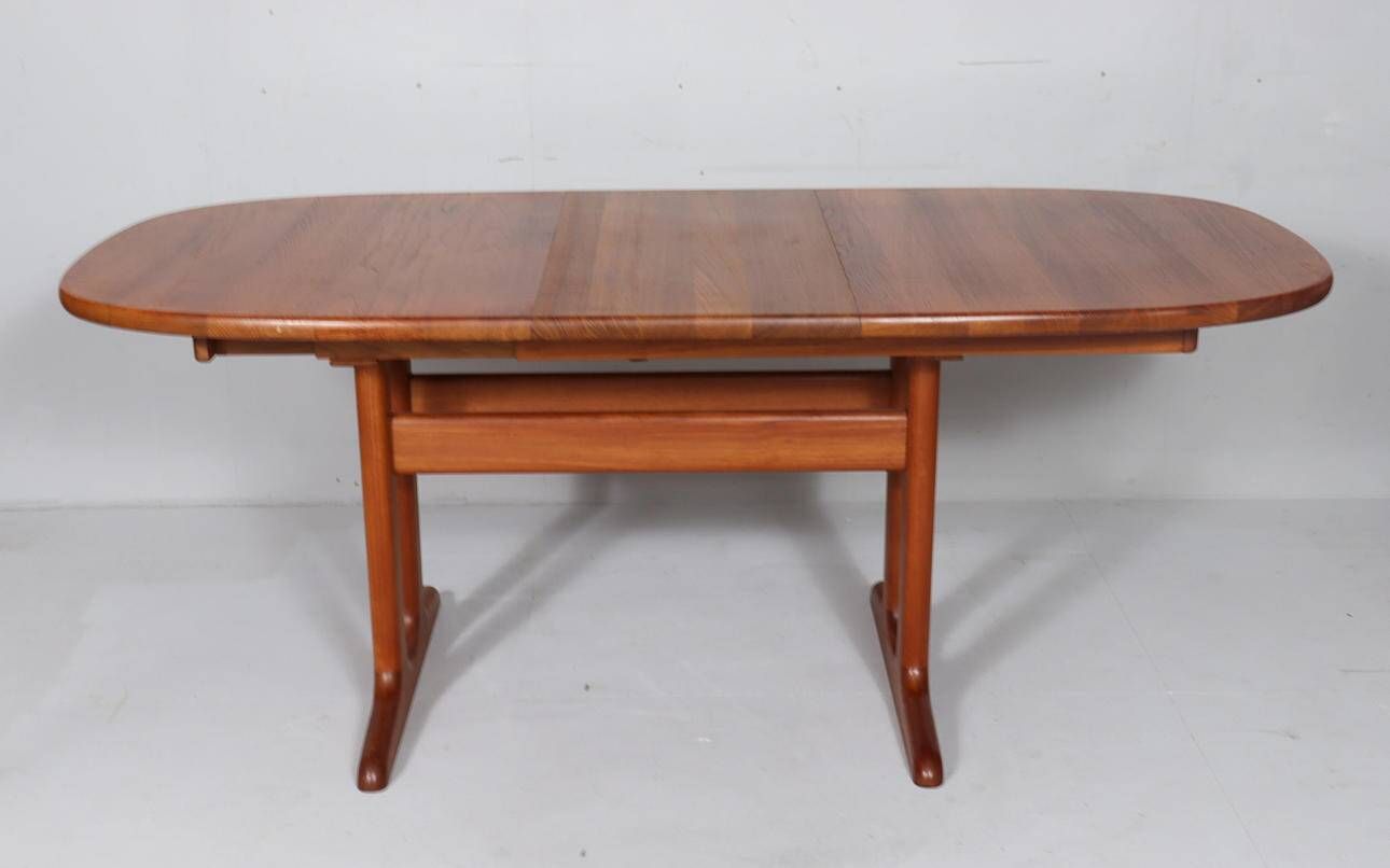 Mid-century extendable dining table/teak table by Glostrup, Denmark, 1960s.