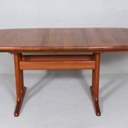 Mid-century extendable dining table/teak table by Glostrup, Denmark, 1960s.