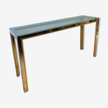 Console verre Renato Zevi 1970