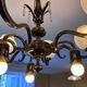 Louis XV bronze and crystal chandelier – 7 lights