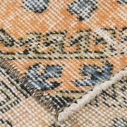 7x10 Pumpink Orange & Black Persian Rug, 208x316Cm