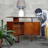 Scandinavian teak bar by Turnidge England 1960s