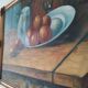 Large vintage painting - Still life after Cézanne