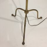 Classic golden lamppost