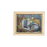 Huile sur toile suédoise – “Nature Morte” par Ernst Grundvig (1920–1994)