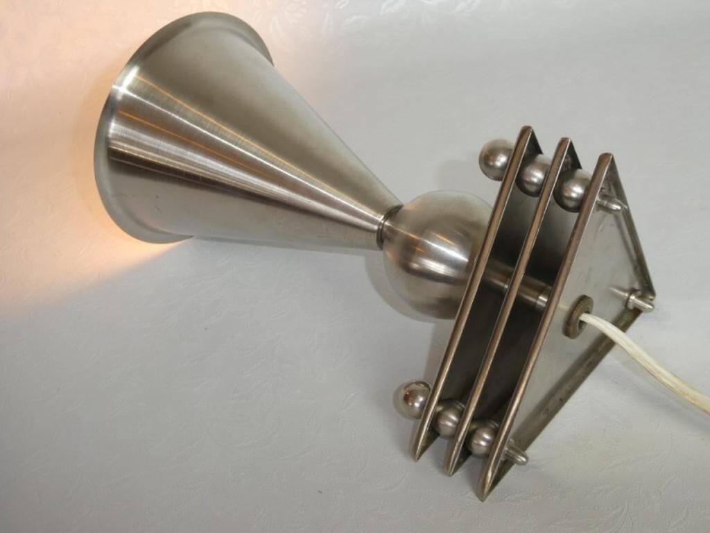 Paire de lampes de chevet cubistes