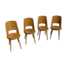 Suite of 4 chairs Baumann model «Mondor»