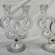 Pair of Cristallin candle holders