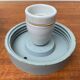 Mid-century German minimalist ceiling lamp by Bega.