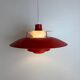 Ph5 red lamp, Poul Henningsen for Louis Poulsen, Denmark 1960