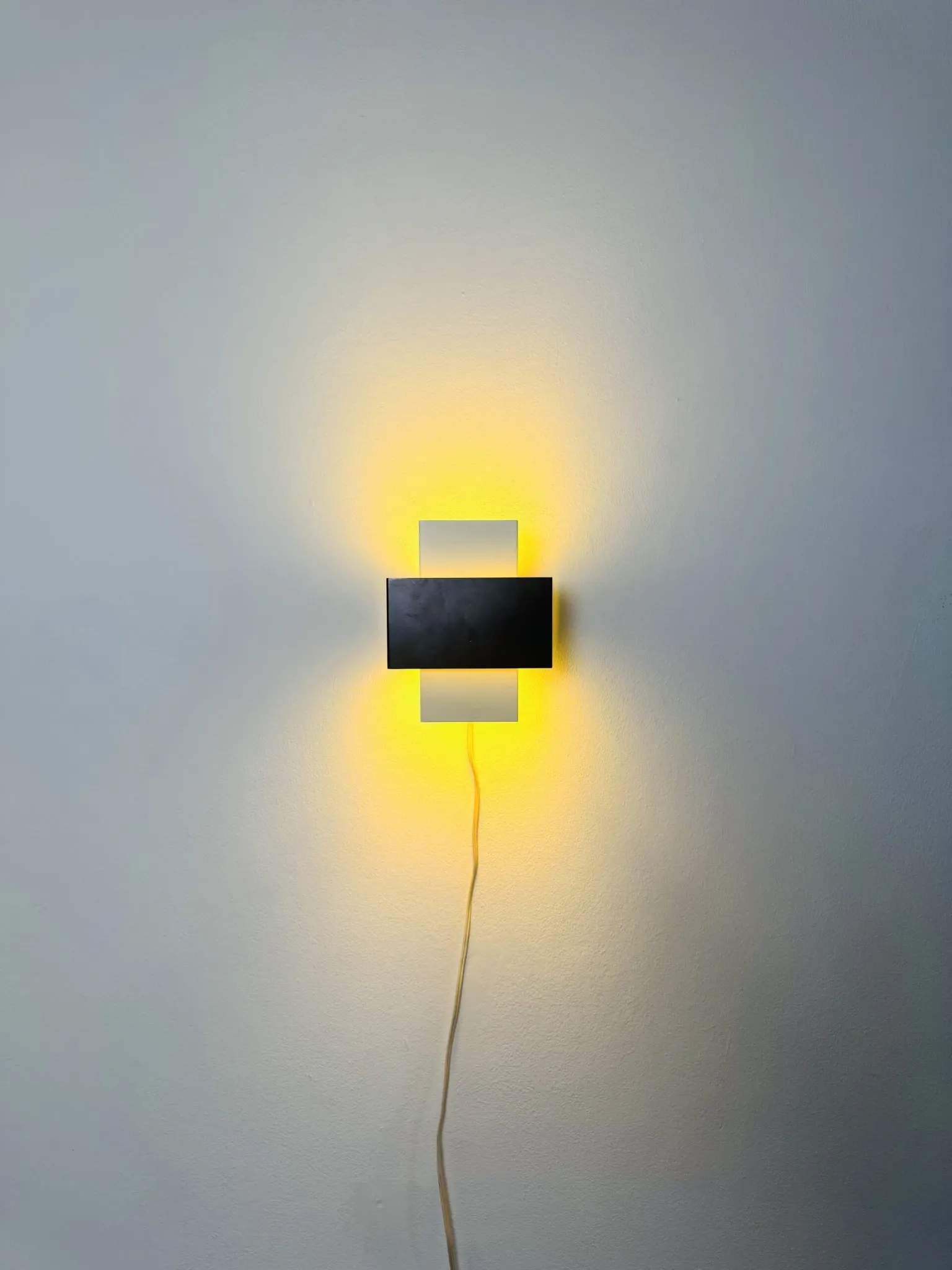 Geometric Wall Lamp By J.J.M. Hoogervorst For Anvia Nederland, The Netherlands, 1960S