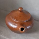 Old stoneware teapot