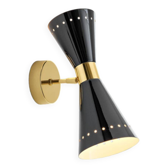 Megafono Black Wall Light