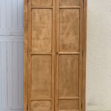 Paris raw wood cabinet 1950