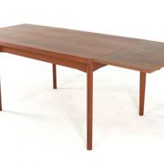 Table à manger rectangulaire extensible Henning Kjearnulf Vejle - design danois