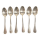 Small silver-plated metal spoons