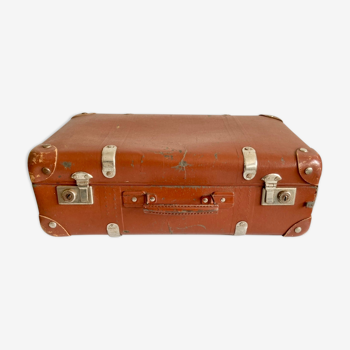 Valise ancienne marron