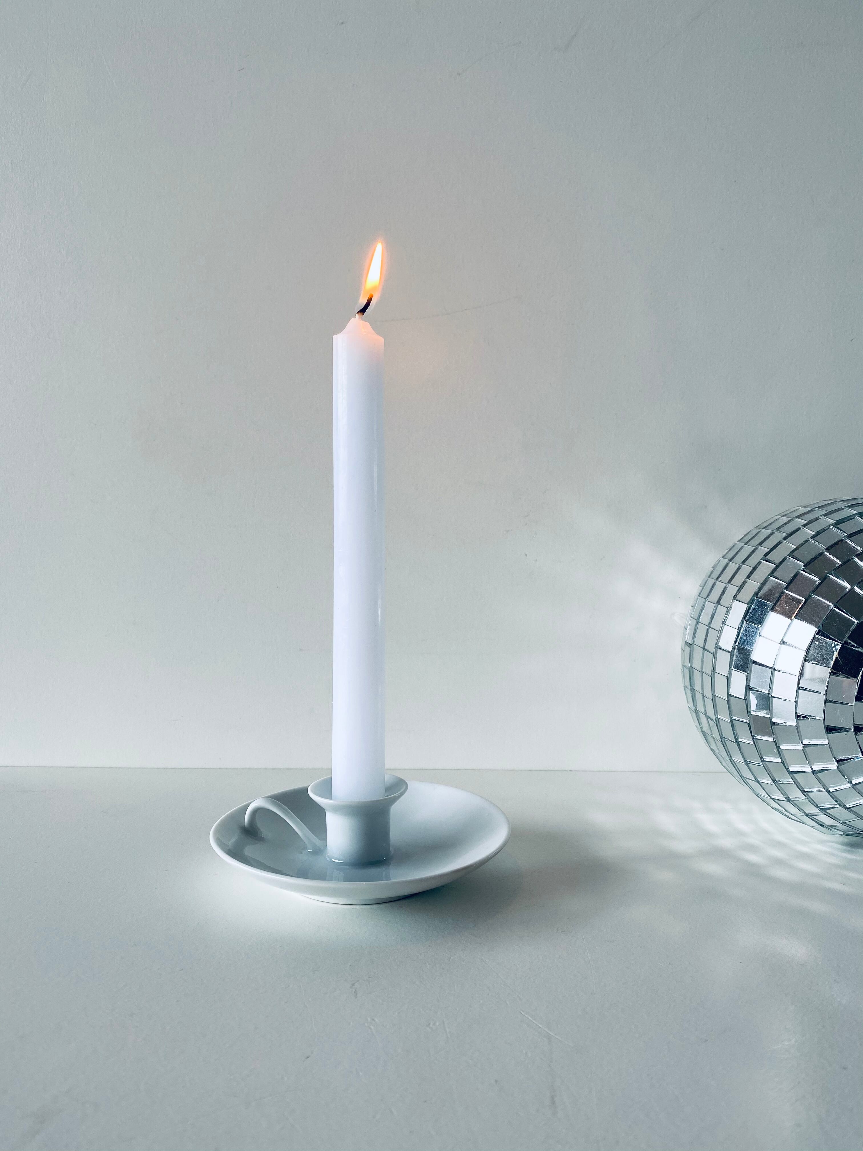 Porcelain candlestick