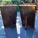 Pair of small copper frames