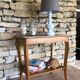 Art deco side table