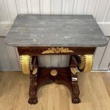 Small Restoration style mahogany console