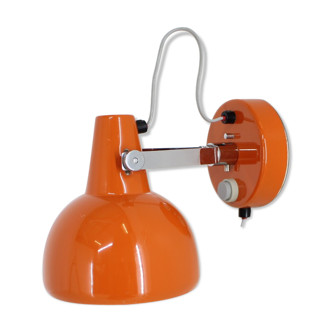 Mid-century orange wall lamp/Lidokov, 1970´s