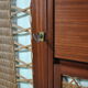 Rattan secretary cabinet 1960