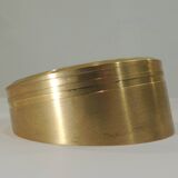 Pendulette de bureau 8 jours /laiton massif /vintage IMEXAL
