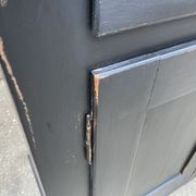 Low sideboard Early XXth wood painted