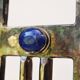 Candlestick with 2 holders Gunther Lambert whit Lapis Lazuli Cabochon - Art Nouveau stil