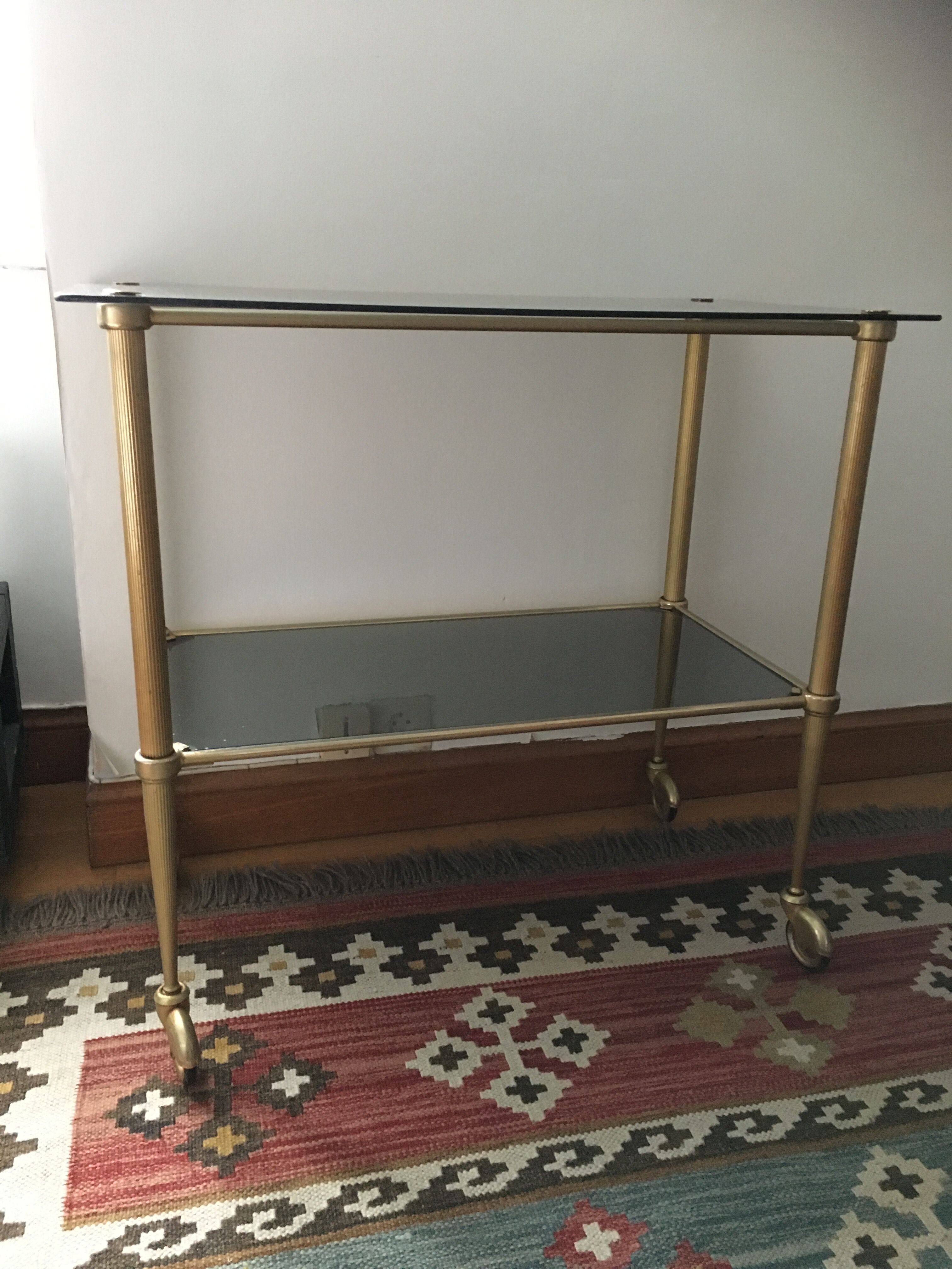 Desserte roulante vintage 60
