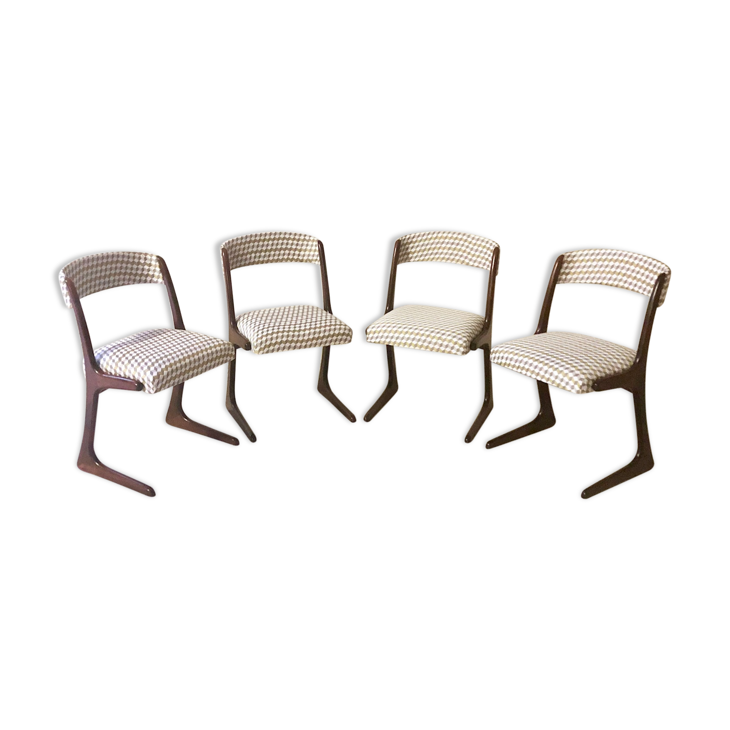 Lot de 4 chaises Baumann