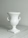 Cache-pot vase Médicis en porcelaine blanche