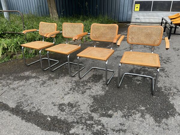 Fauteuils Marcel Breuer première édition