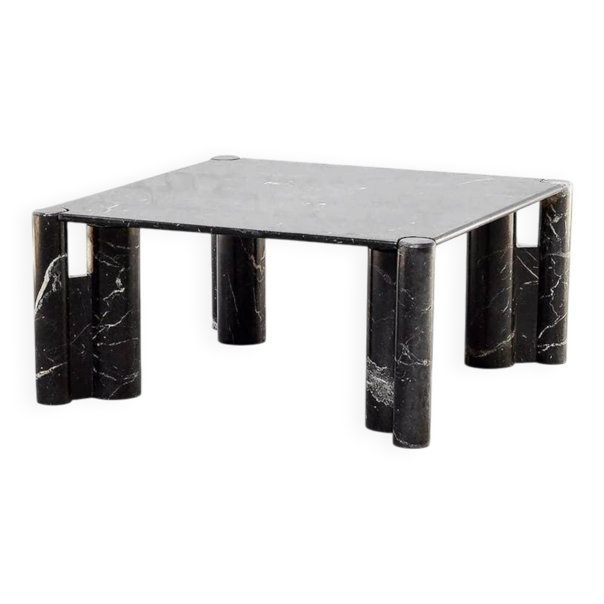 Marble Coffee Table In The Style Of Gae Aulenti, Italy 1960s