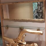 Shelf console and mirror unique piece
