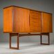 Danish teak sideboard by Arne Vodder for Vamo Sønderborg, 1960s