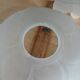 Set of 3 Art Deco glass paste pendant lights