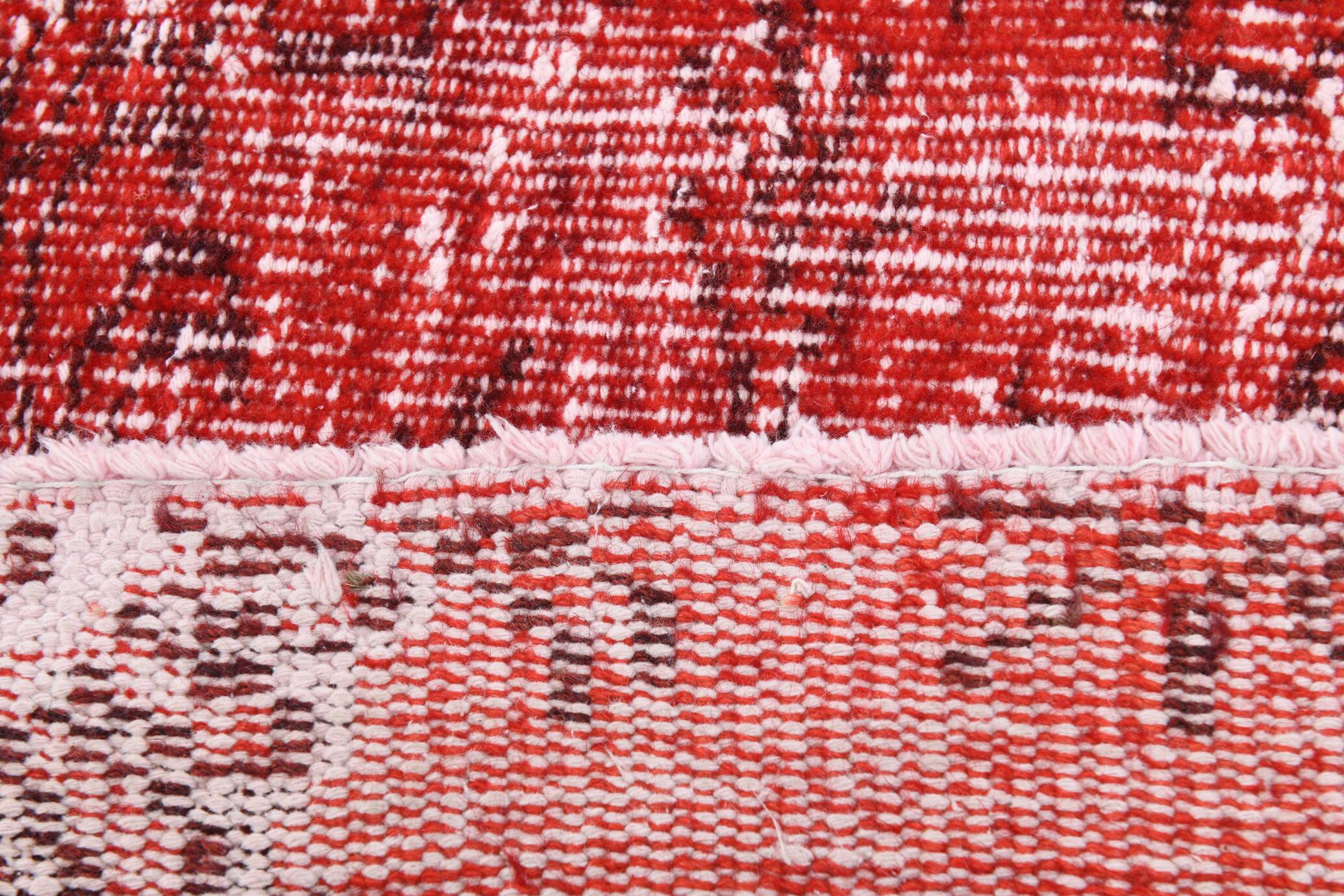 6x10 Rug For Dining Room Red Vintage Area Rug, 175x296Cm SK 3756