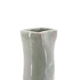 Anthropomorphic Celadon ceramic vase by Martin Hammond