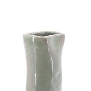 Anthropomorphic Celadon ceramic vase by Martin Hammond