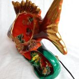 Fish lamp Vallauris large size