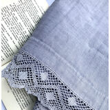 Ancient drap in pure lin washed tinted in flint grey