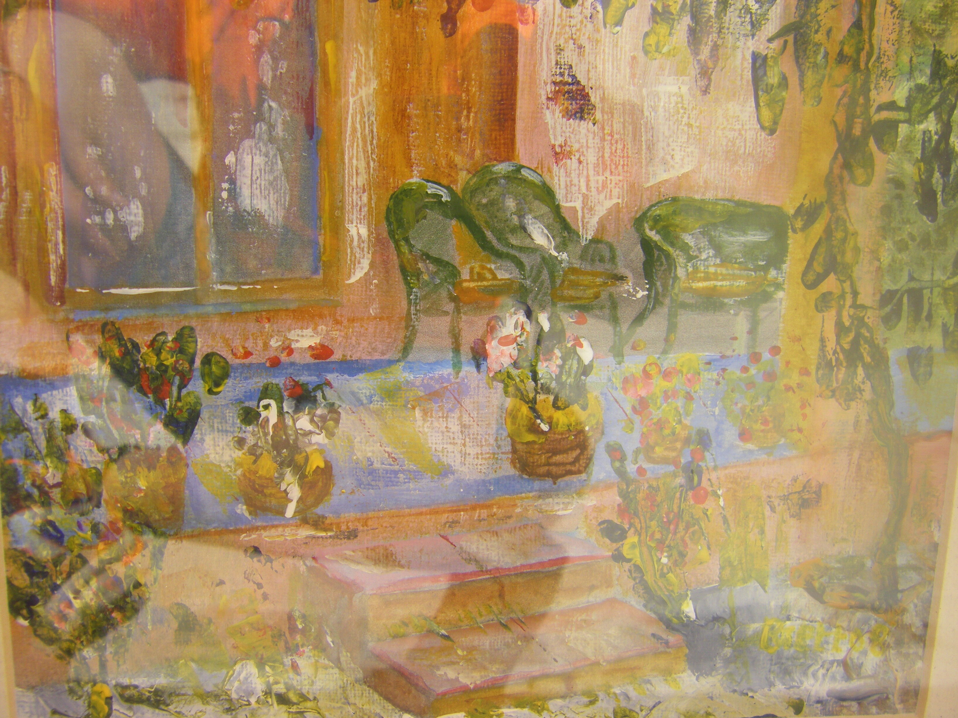 Painting "flower garden"