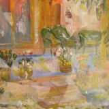 Painting "flower garden"