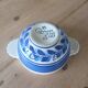 Antique art earthenware ear bowl