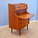 Secrétaire danois en teck par Gunnar Falsig pour Holstebro Mobelfabrik, années 1960