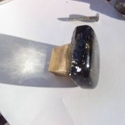 Pressed glass furniture knobs (set of 15)