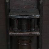 Table pivotante et inclinable en forme de cage à oiseaux, style anglais, du XVIIIe siècle